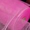 The Ribbon People Silver and Pink Decorating Mesh Craft Ribbon 6.5" x 80 Yards